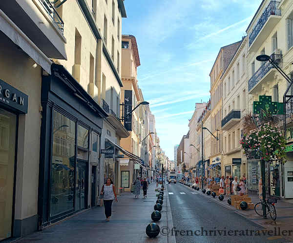 Rue d'Antibes, Cannes