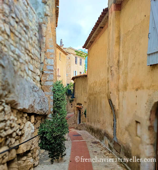 Medieval street in Eze