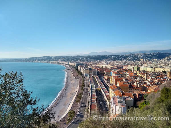 View of the Promenade des Anglais