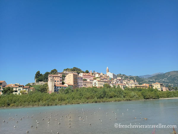 View of Ventimiglia's Old Town